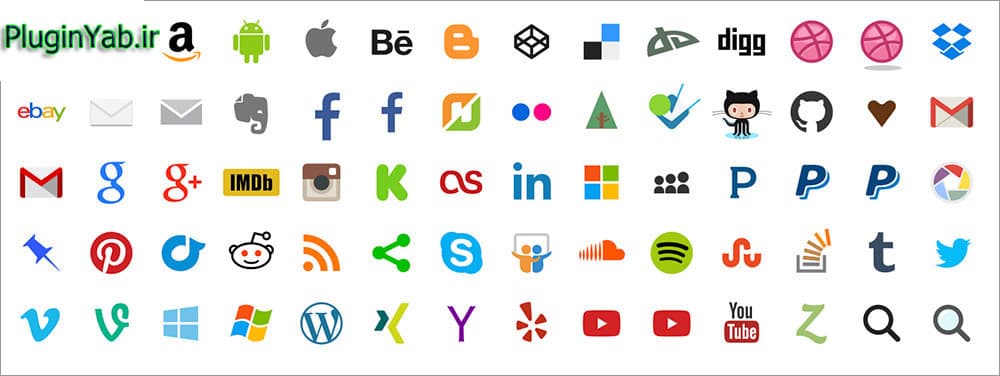 دانلود رایگان فونت آیکن اسام Font Awesome